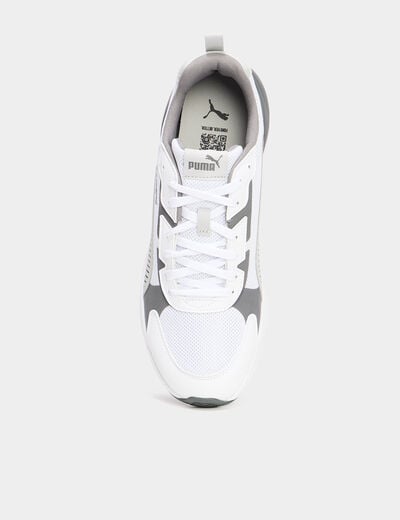 Baskets running à lacets Puma gris homme