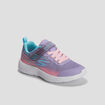 Baskets running lavable Skechers bleu lavande fille