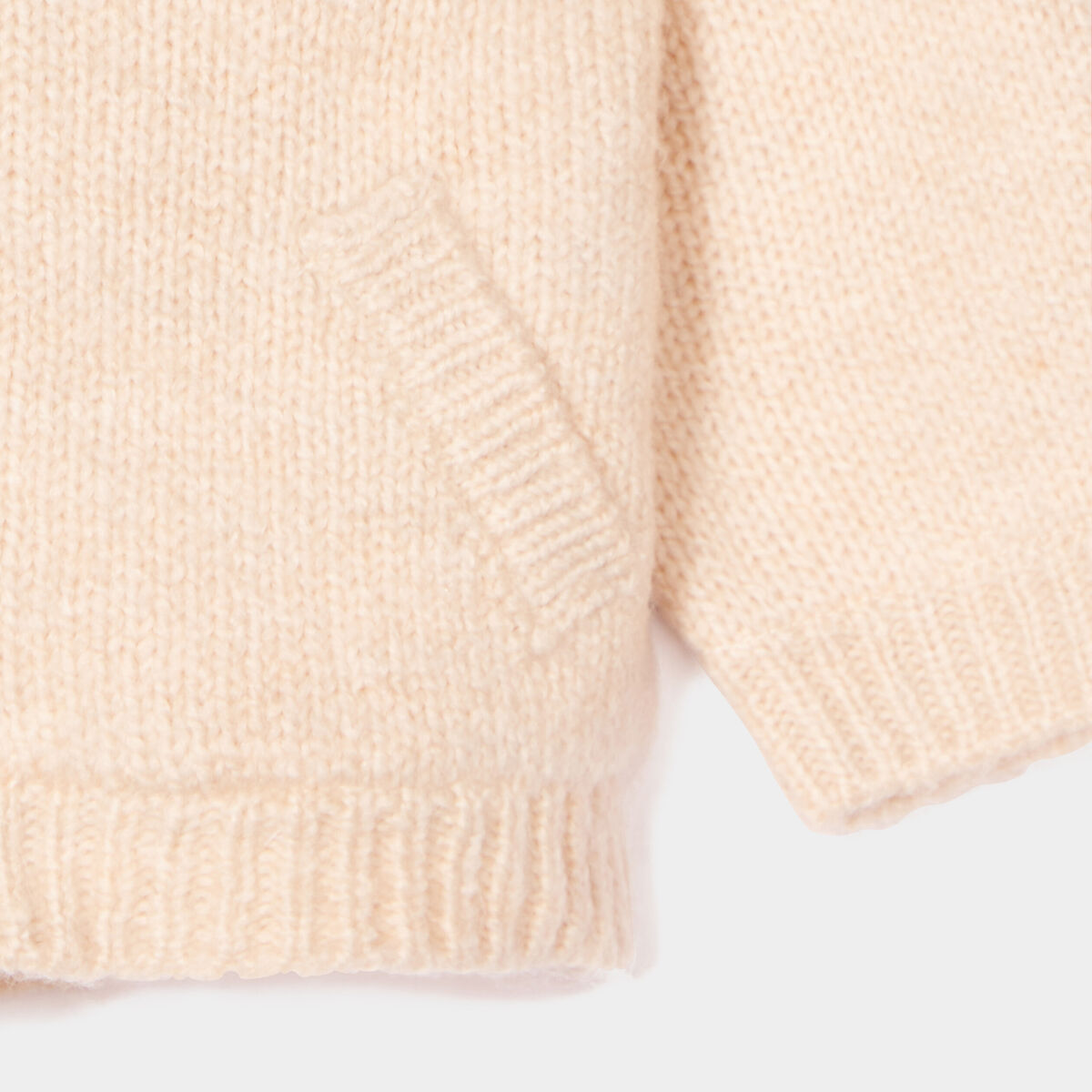 Gilet doublé à capuche Creeks marron cognac bébé garçon