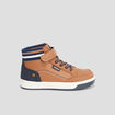 Baskets montantes Creeks Kaby marron garçon