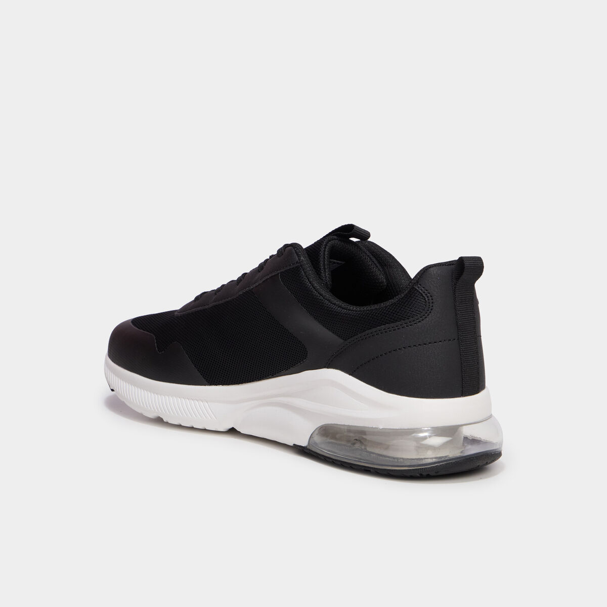 Baskets running &agrave; lacets Kappa noir homme