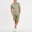 Short chino avec cordon Creeks vert kaki homme