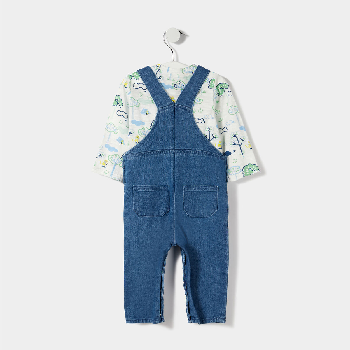Ensemble 3 pièces denim stone bébé garçon