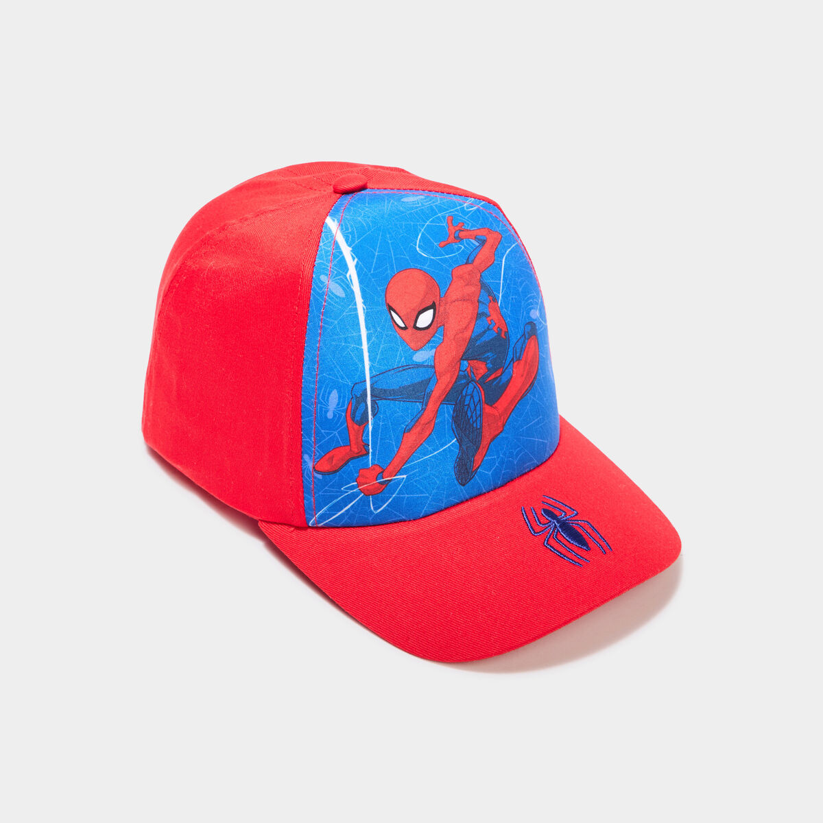 Casquette Spider-Man bleu gar&ccedil;on