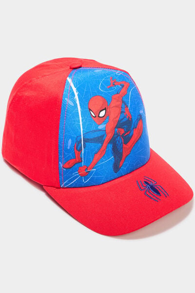 Casquette Spider-Man bleu gar&ccedil;on