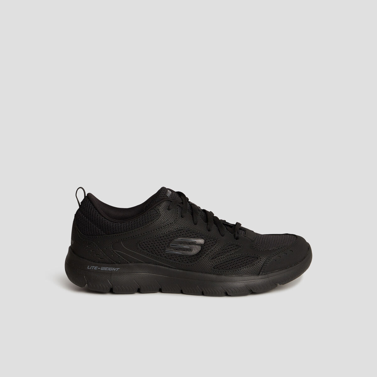 Baskets running mémoire forme Skechers noir homme