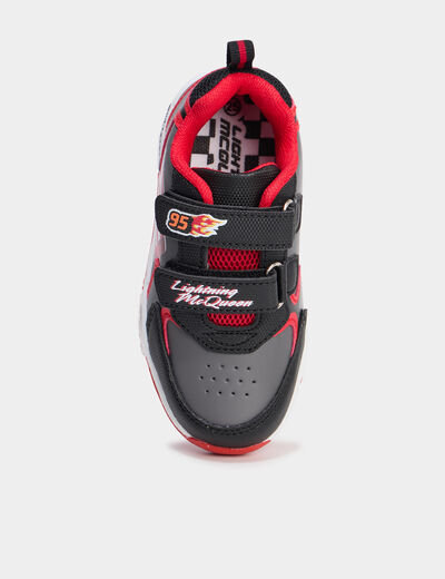 Baskets running semelles lumineuses Cars multicolore garçon