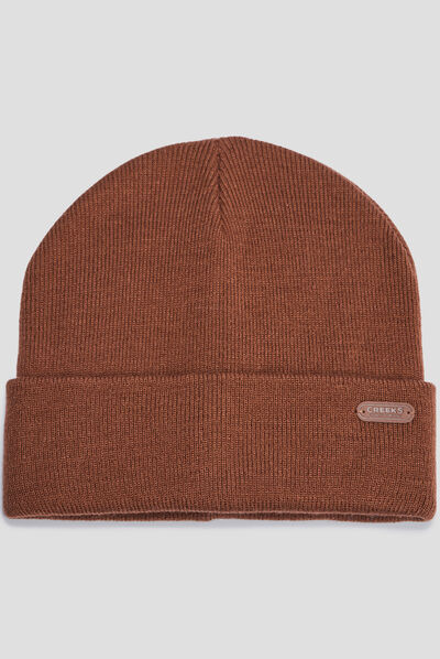 Bonnet Creeks marron homme