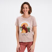 T-shirt manches courtes Le Roi lion sable femme