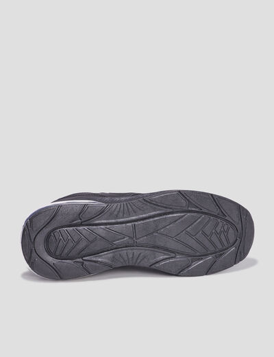 Baskets running à lacets Kappa Myagi noir garçon