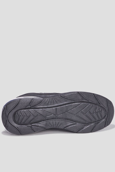 Baskets running à lacets Kappa Myagi noir garçon
