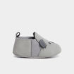 Bottillons layette gris bébé garçon