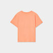 T-shirt manches courtes coton Vaiana orange clair fille