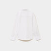 Chemise manches longues blanc gar&ccedil;on