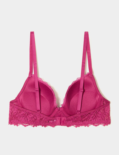 Lot 2 soutiens-gorge paddés violet femme