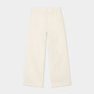Pantalon large 5 poches coton Creeks creme fille