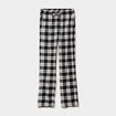 Pantalon de pyjama coton coupe droite noir homme