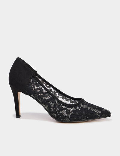 Escarpins à talons aiguilles noir femme