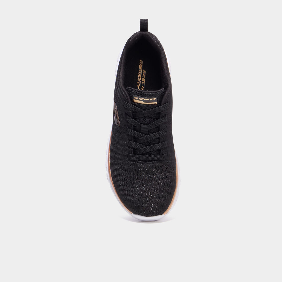 Baskets running Skechers Graceful noir femme
