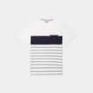 T-shirt droit avec 1 poche Creeks ivoire homme