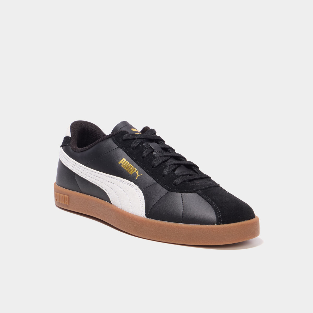 Tennis basses &agrave; lacets Puma Club noir homme