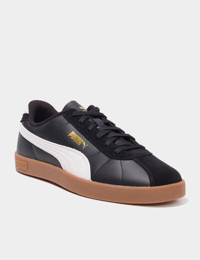 Tennis basses &agrave; lacets Puma Club noir homme