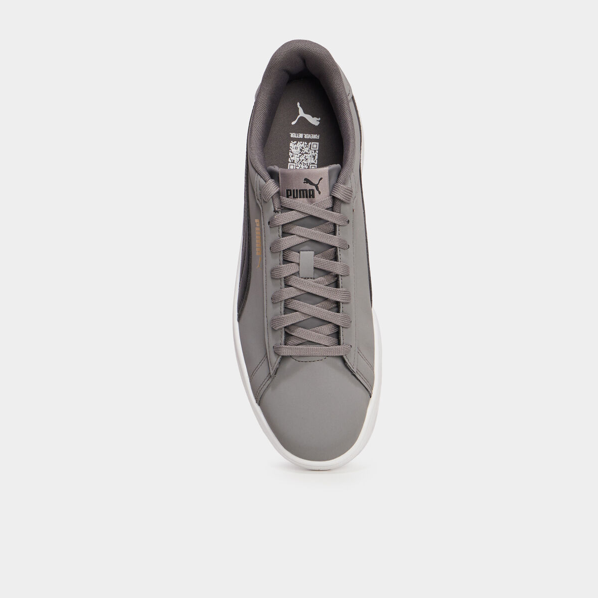 Tennis basses Puma Smash Buck V3 gris homme