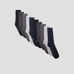 Lot 10 paires de chaussettes noir homme