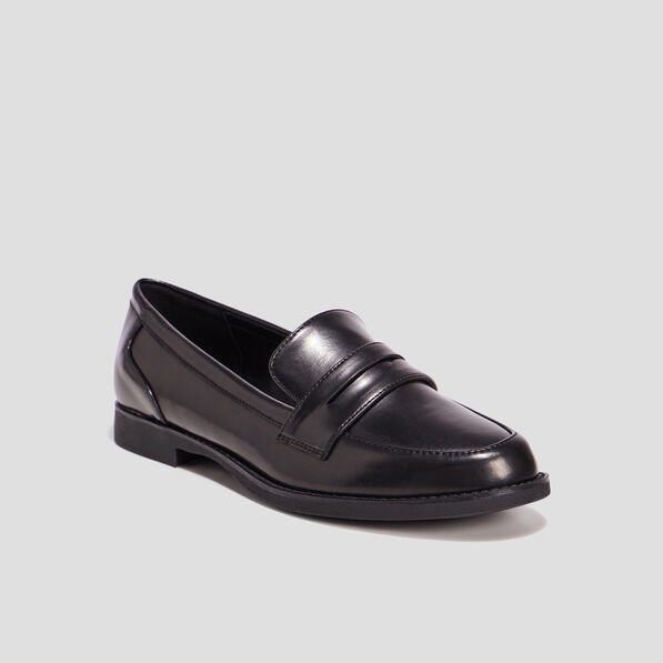 mocassins talons plats noir femme Mocassins talons plats noir femme