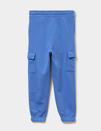 Pantalon de jogging cargo bleu fonc&eacute; gar&ccedil;on