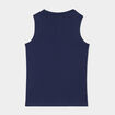 Ensemble débardeur et short coton bleu marine garçon