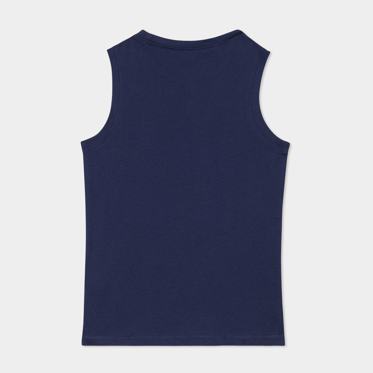 Ensemble débardeur et short coton bleu marine garçon