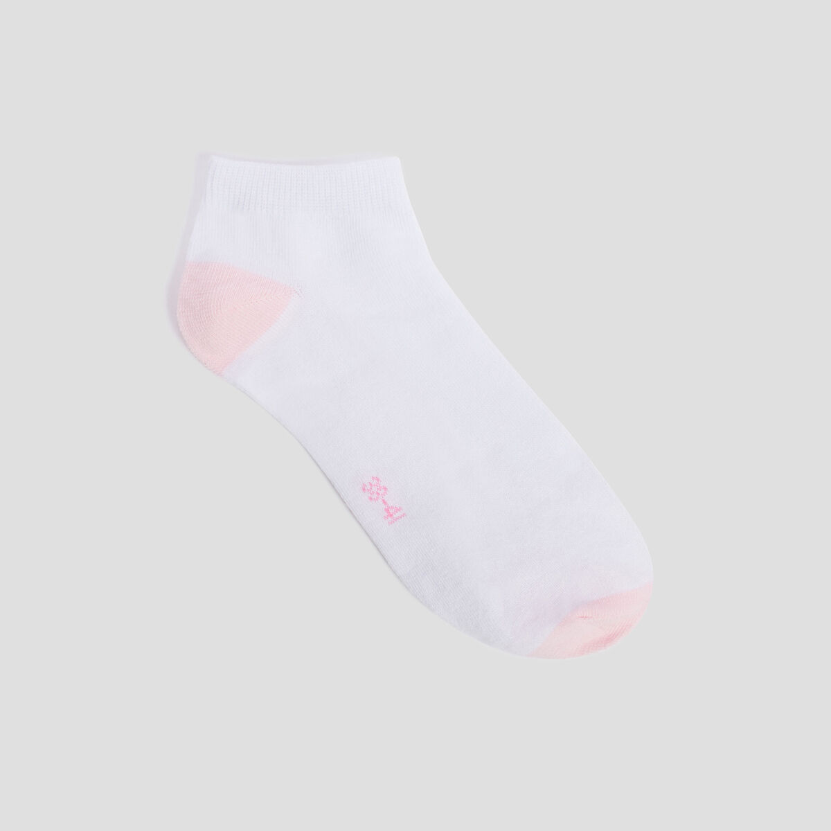Lot 5 paires chaussettes blanc femme