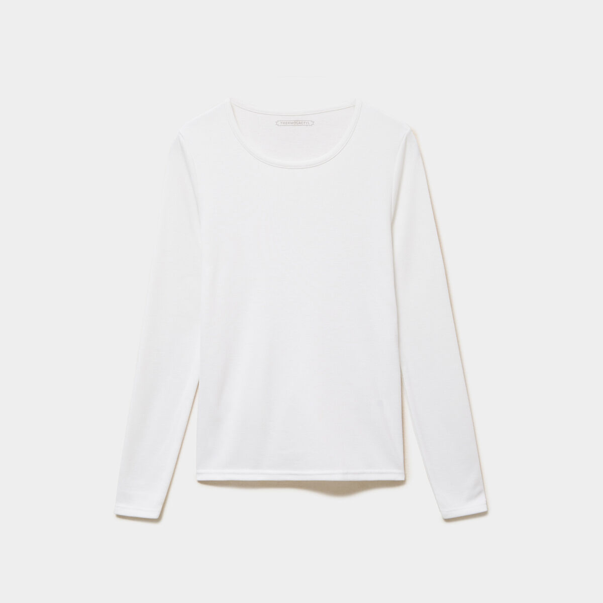 T-shirt thermique Damart x Trappeur blanc femme
