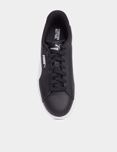 Tennis basses à lacets Puma noir garçon