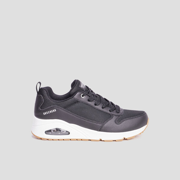 Baskets running mémoire forme Skechers noir femme