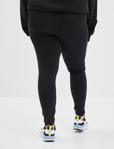 Legging noir femme grande taille