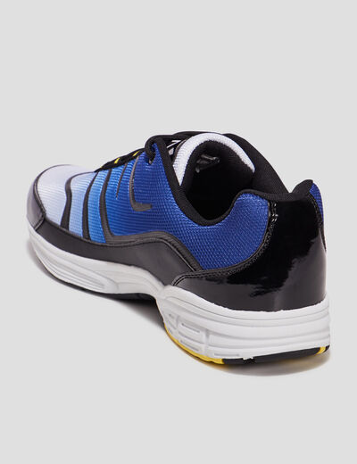 Running à lacets semelle épaisse multicolore homme