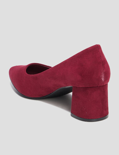 Escarpins à talons rouge femme