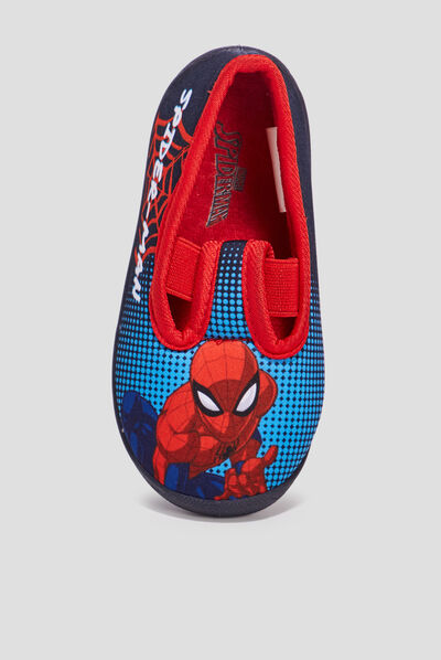 Chaussons sans gêne Spider-Man bleu garçon