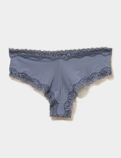 Lot 3 culottes hipster bleu violet femme