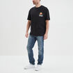T-shirt manches courtes One Piece noir homme