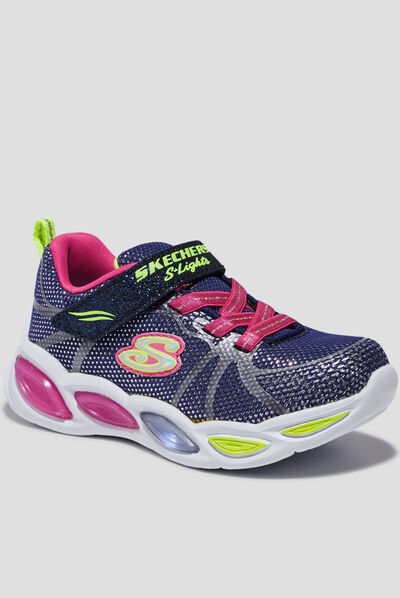 Baskets running lumineuses Sporty Glow multicolore fille