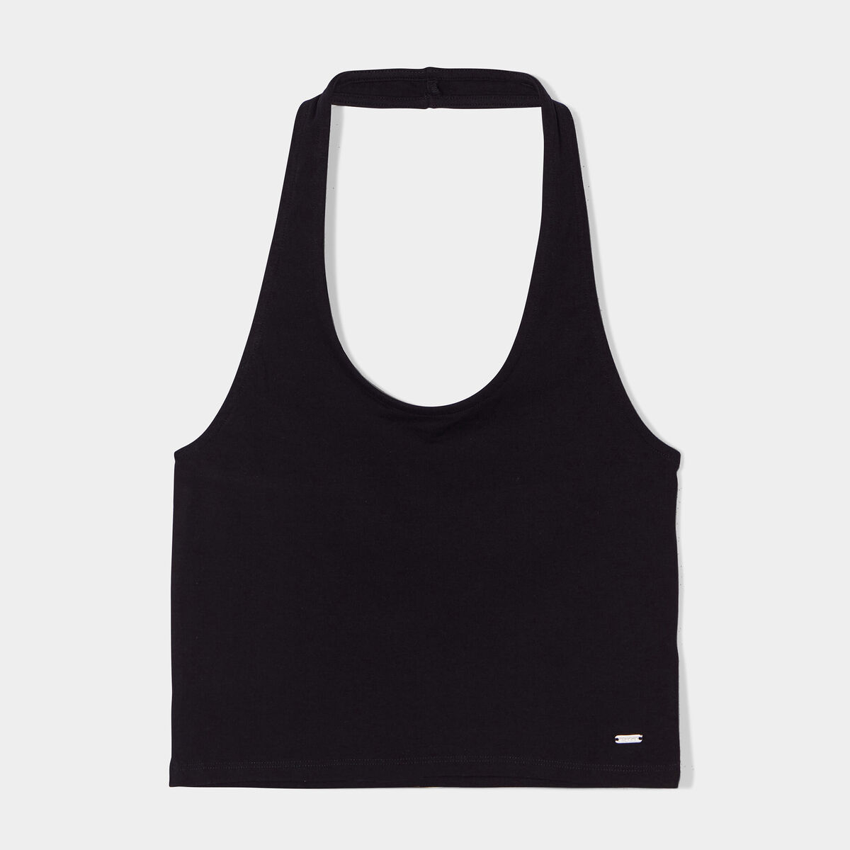 Débardeur cropped dos nu Creeks noir femme