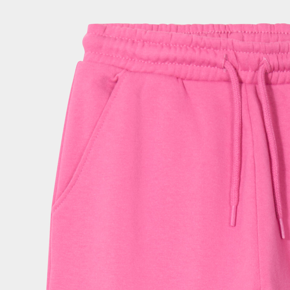 Pantalon de jogging molleton rose fushia fille