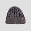 Bonnet à torsades Creeks gris foncé homme