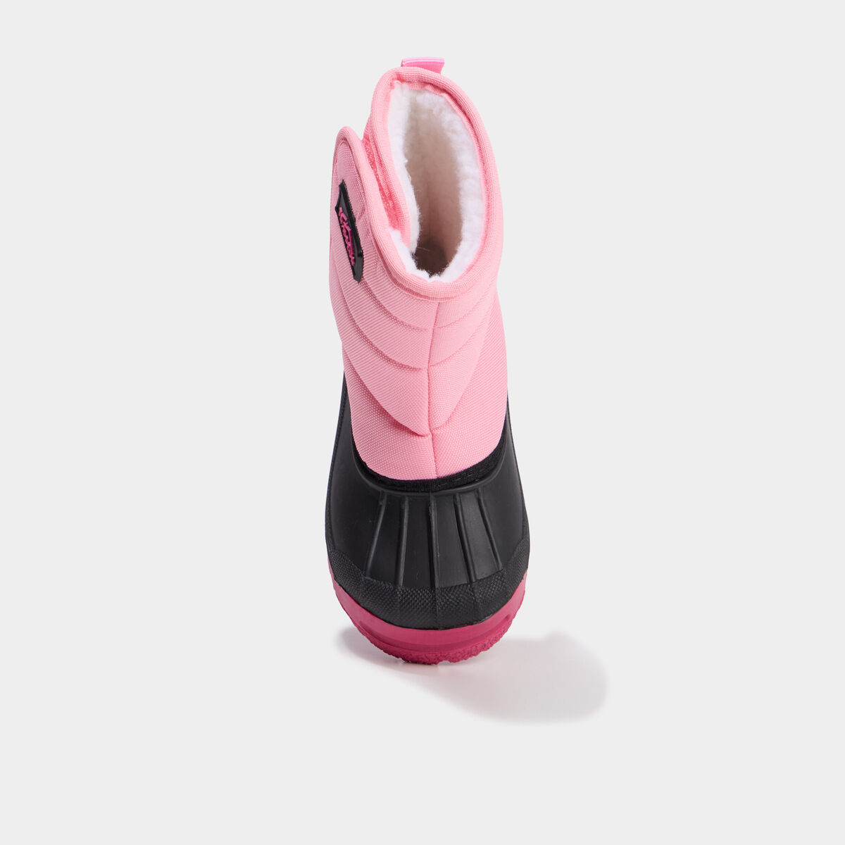 Bottes de neige fourr&eacute;es rose b&eacute;b&eacute; fille
