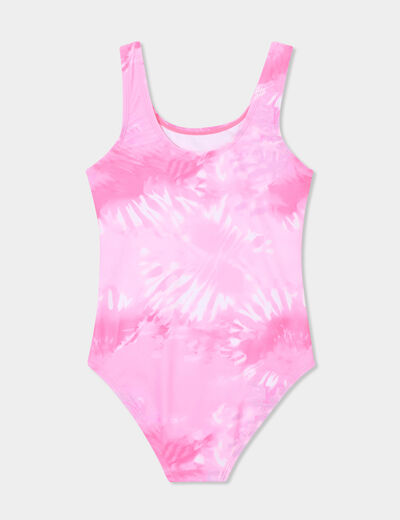 Maillot de bain une pièce blanc fille