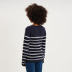 Pull boutonn&eacute; allaitement blanc femme maternit&eacute;