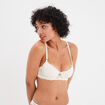 Soutien-gorge corbeille paddé blanc femme